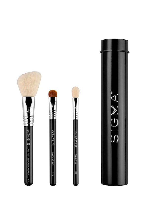 Sigma Essential Trio Brush Set - Black Black