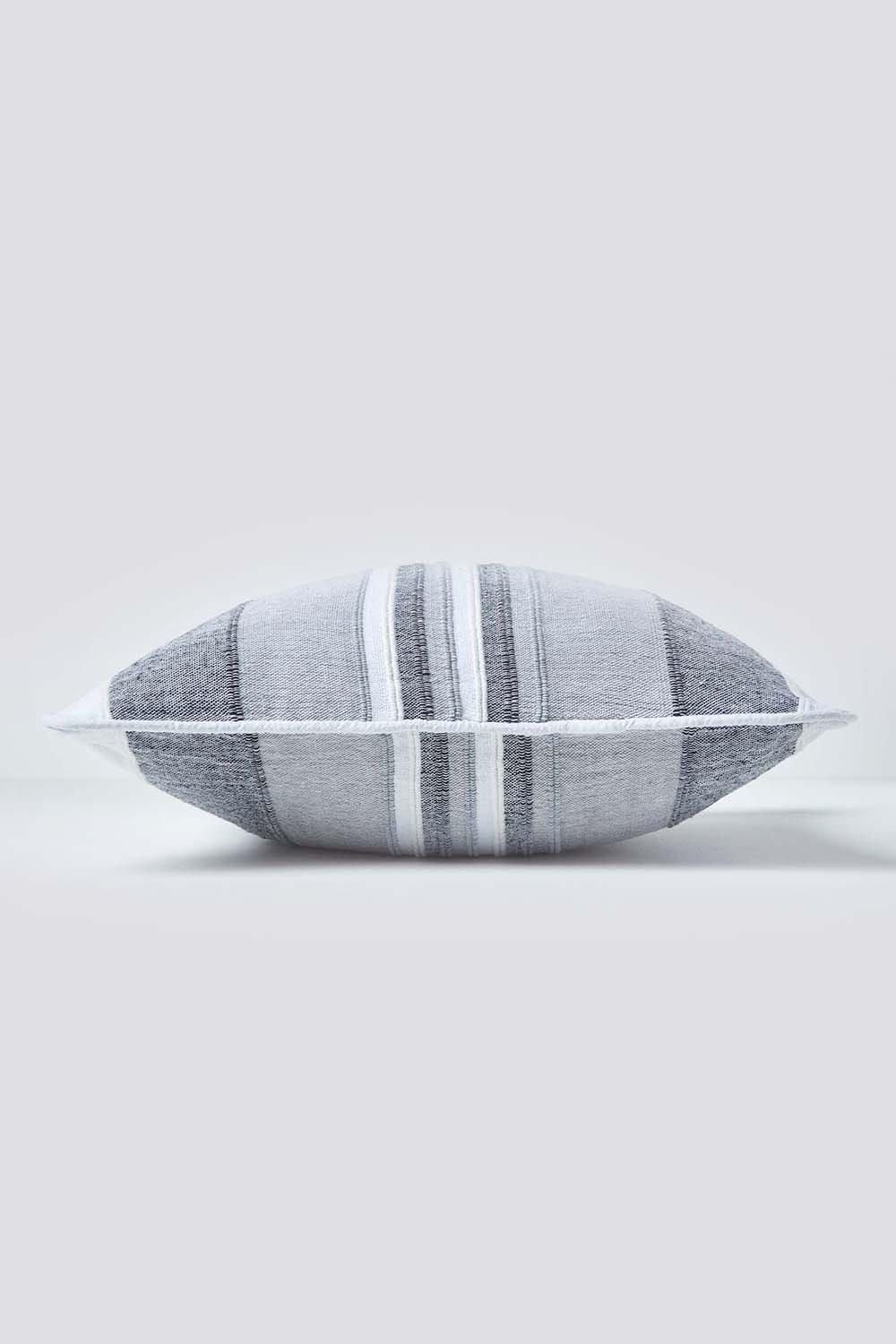 Homescapes Cotton Striped Morocco Cushion Cover image 2