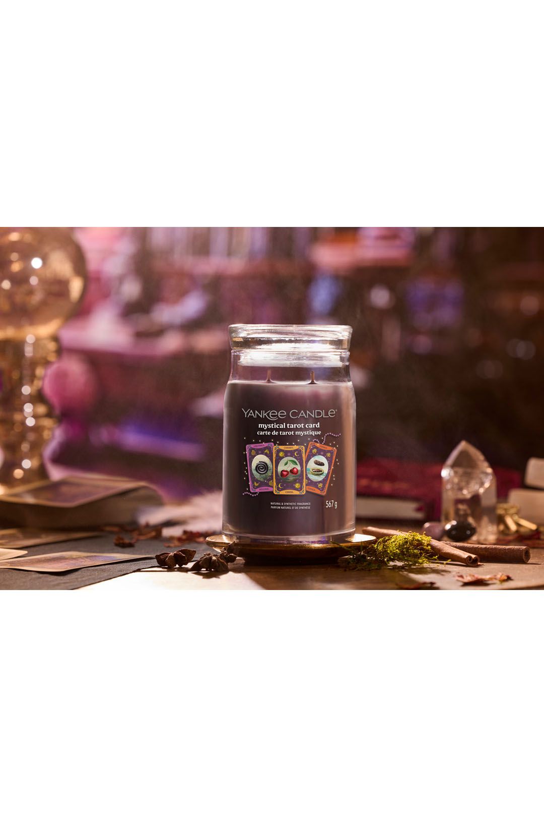 Yankee Candle Signature Large Jar Mystical Tarot Card Multi image 2