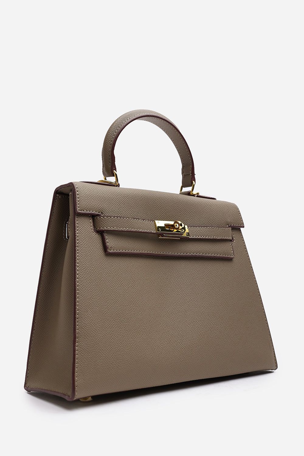 Where's That From 'Lluvia' Top Handle Satchel Mini Tote Bag with Turn-Lock Closure image 3