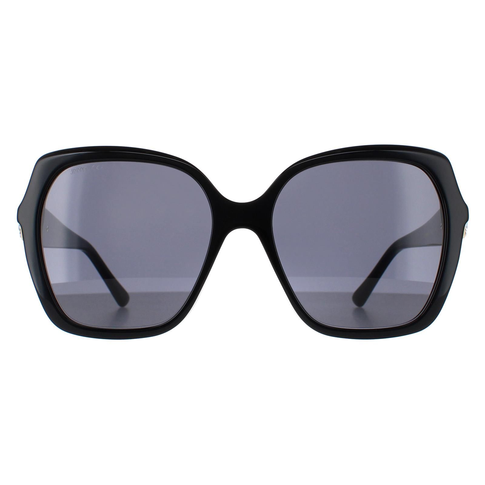 Jimmy Choo Square Black Grey Blue MANON/G/S image 1