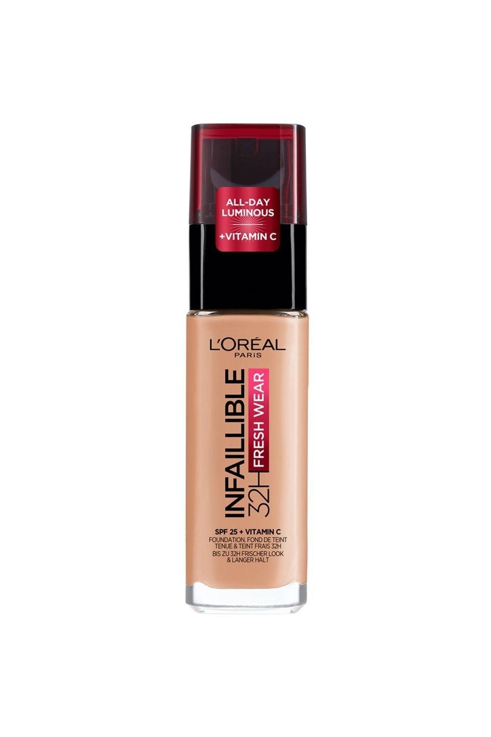 L'Oréal Paris Infaillible 32H Fresh Wear Foundation Honey image 1