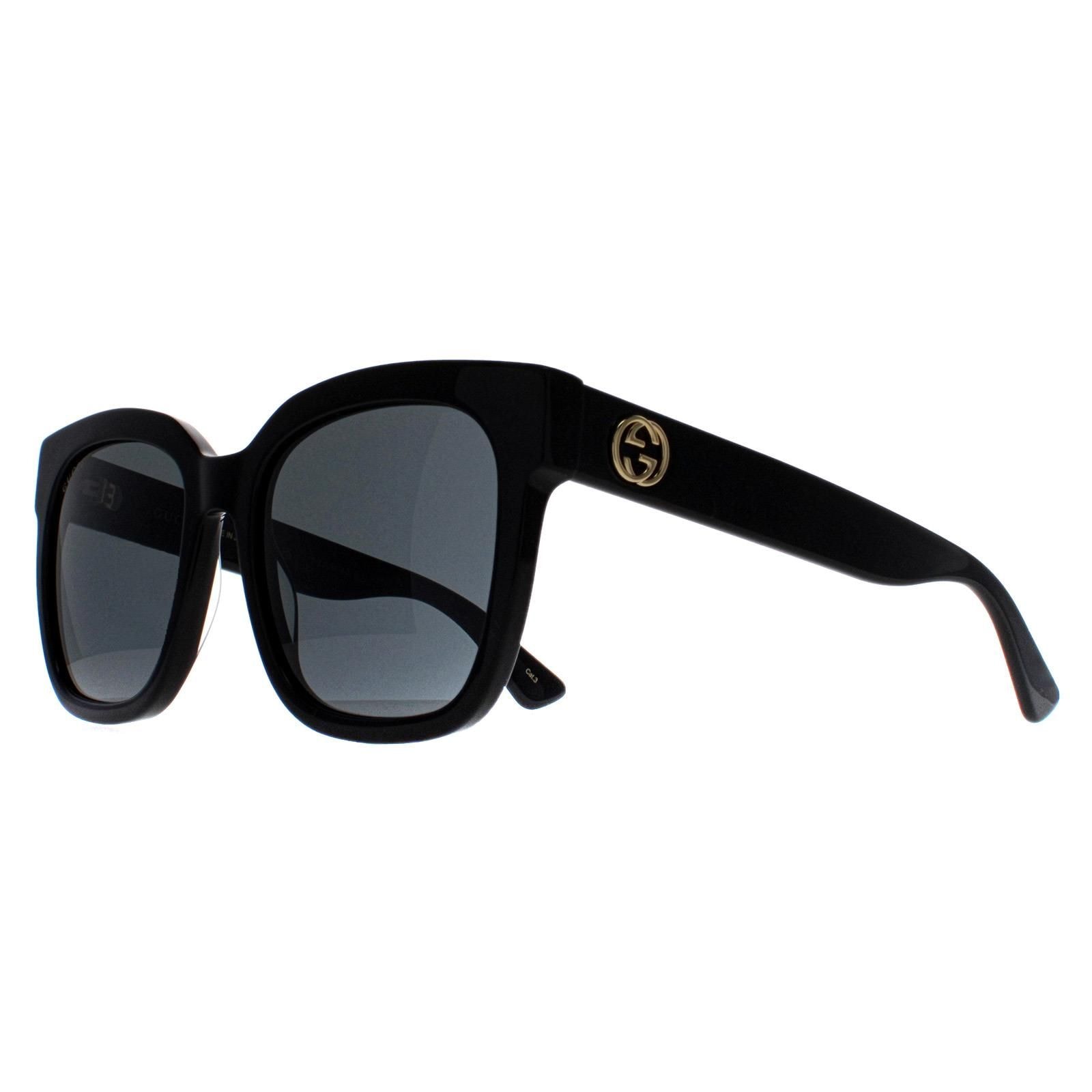 Gucci Square Black Grey GG0034SN image 2