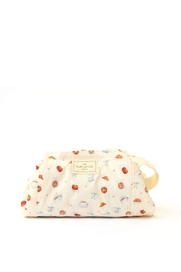 The Flat Lay Co Parachute Drawstring Makeup Bag - Patisserie Multi