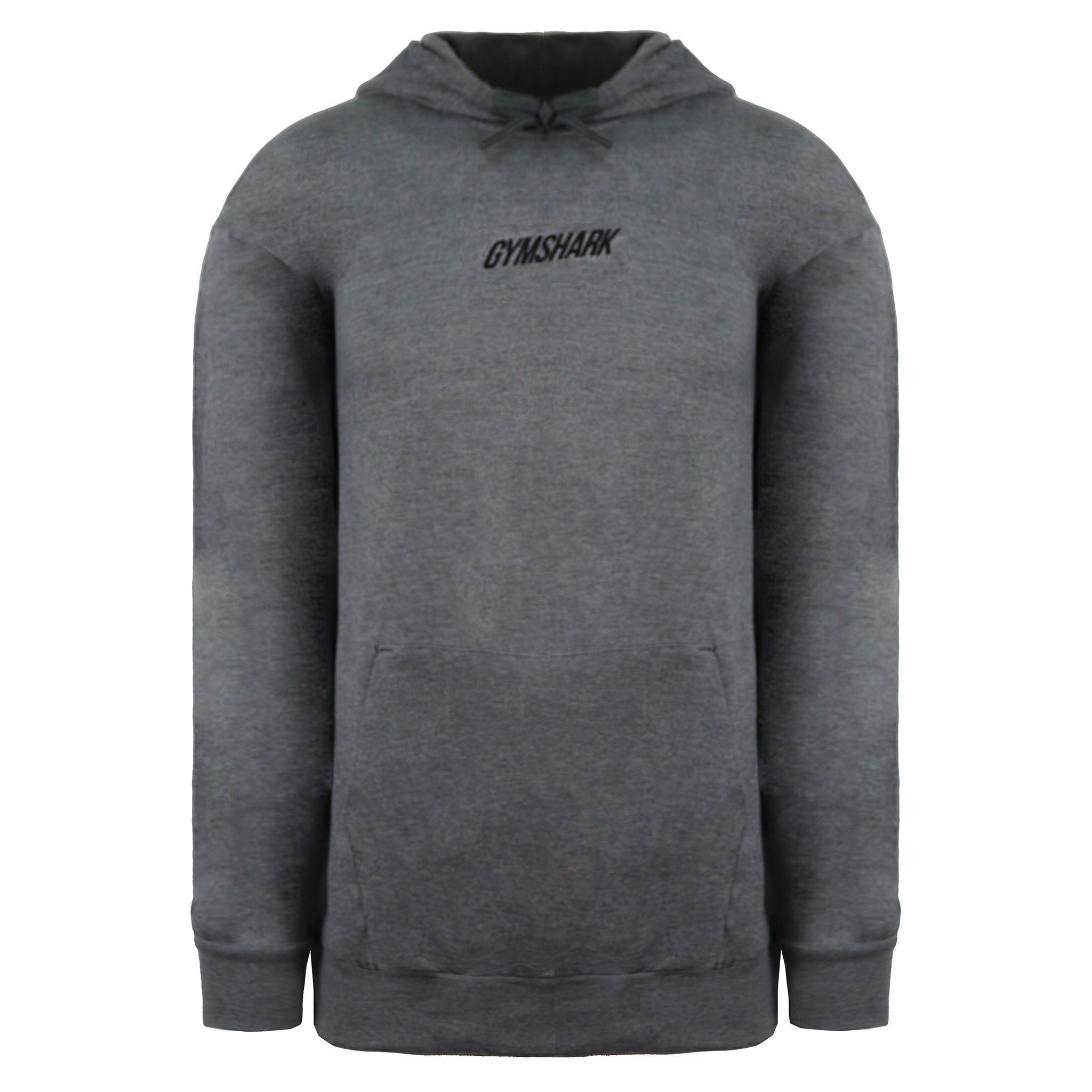 Gymshark Italic Graphic Grey Hoodie image 1
