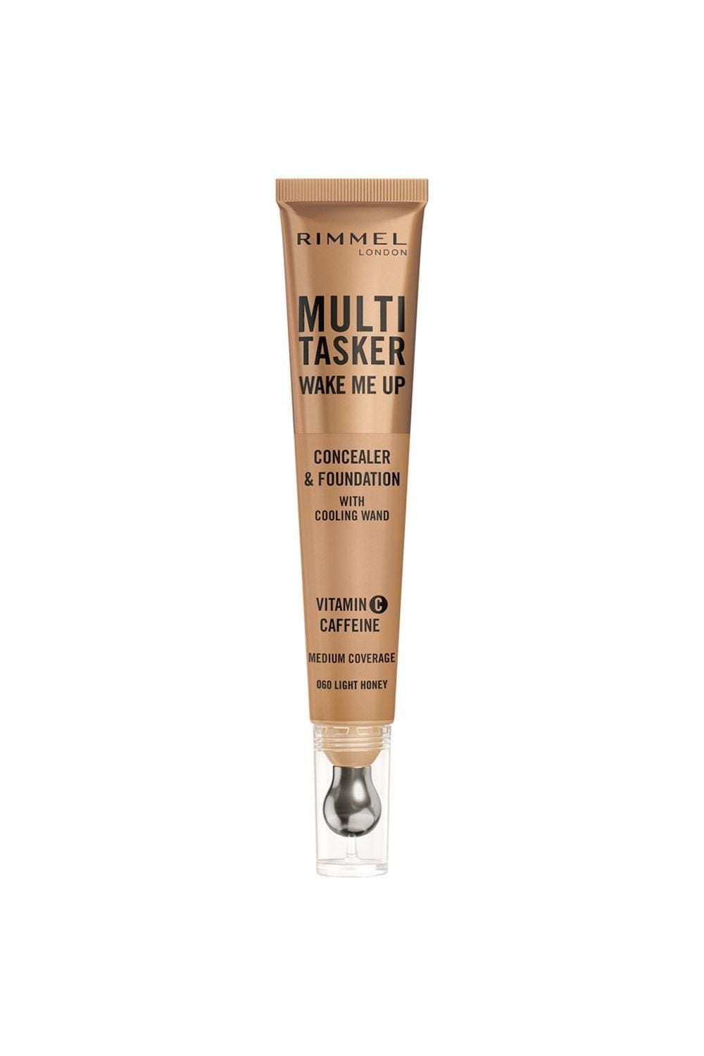 Rimmel London Multi-Tasker Wake Me Up Foundation & Concealer Light Honey image 1