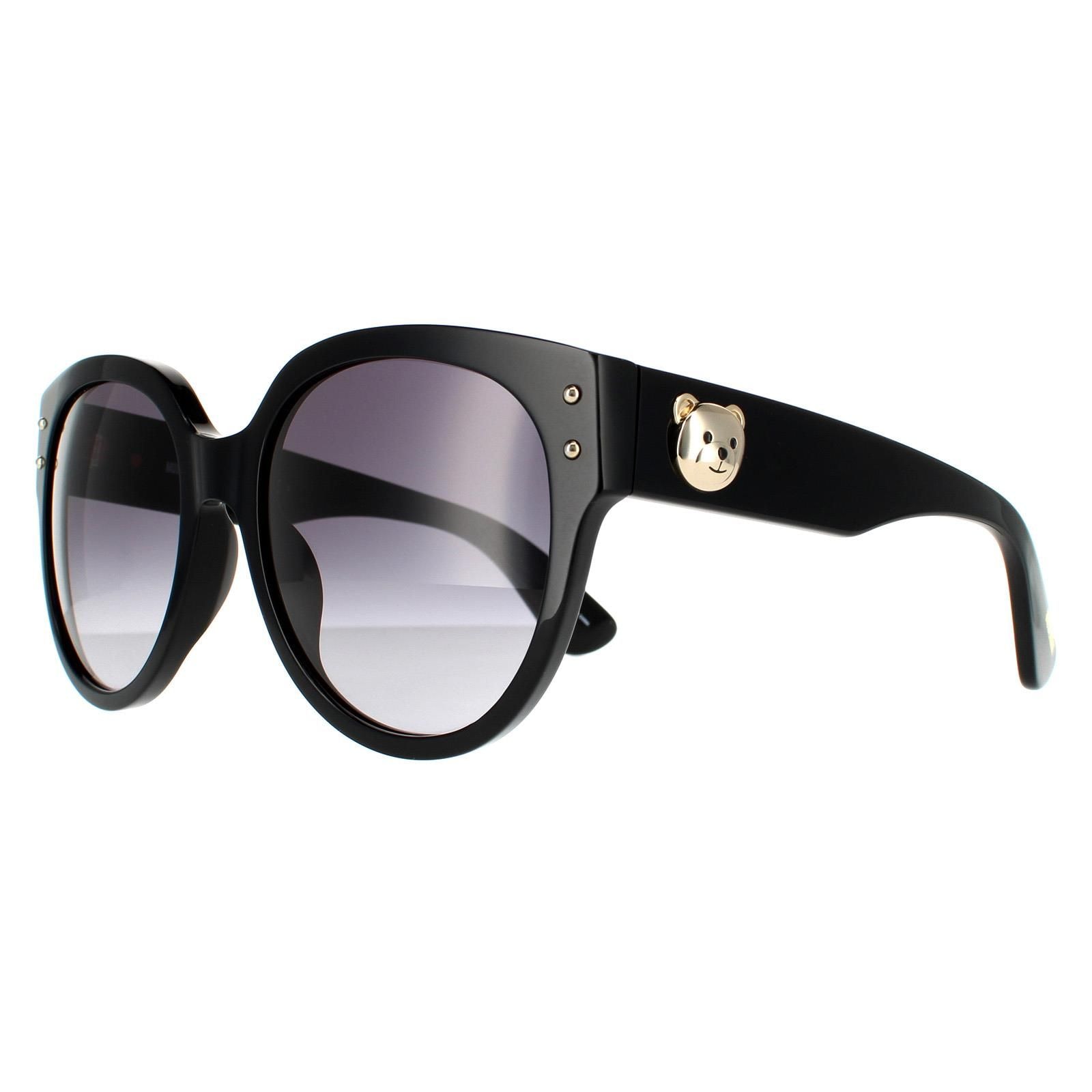 Moschino Round Black Dark Grey Gradient MOS013/S Sunglasses image 2