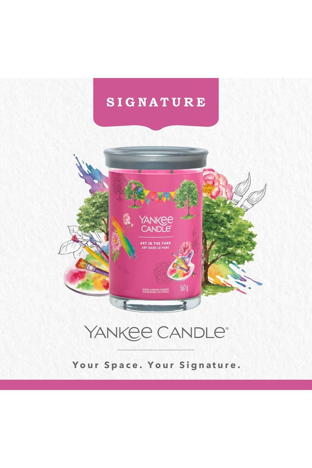 Yankee Candle Signature Large Tumbler Art In The Park Pink image 3