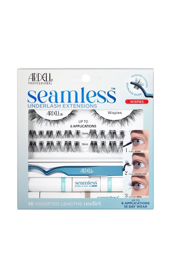 Ardell Seamless Extensions Wispies Black