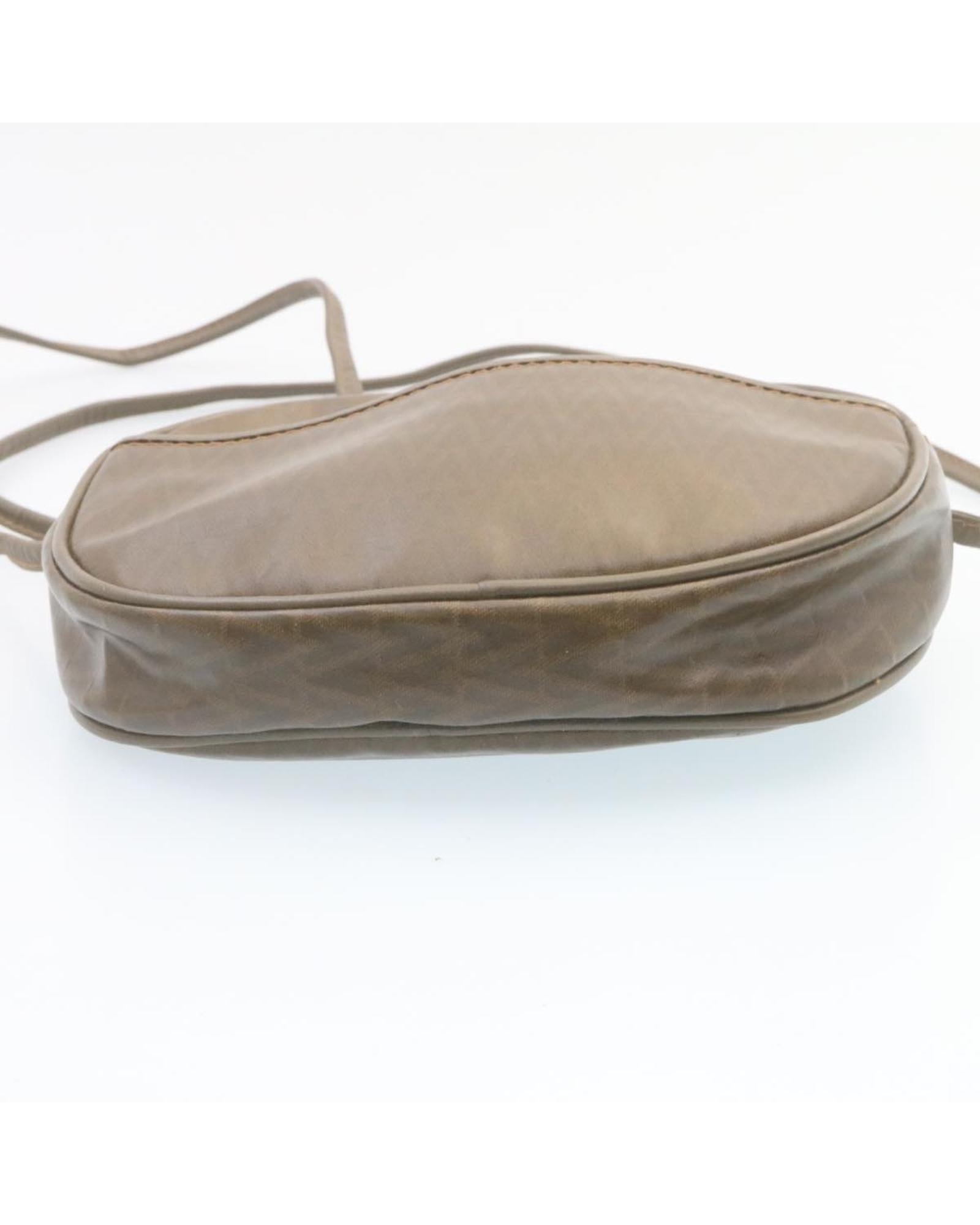 Valentino Preloved Round Leather Crossbody Bag Wo - Brown Shoulder Bags image 6