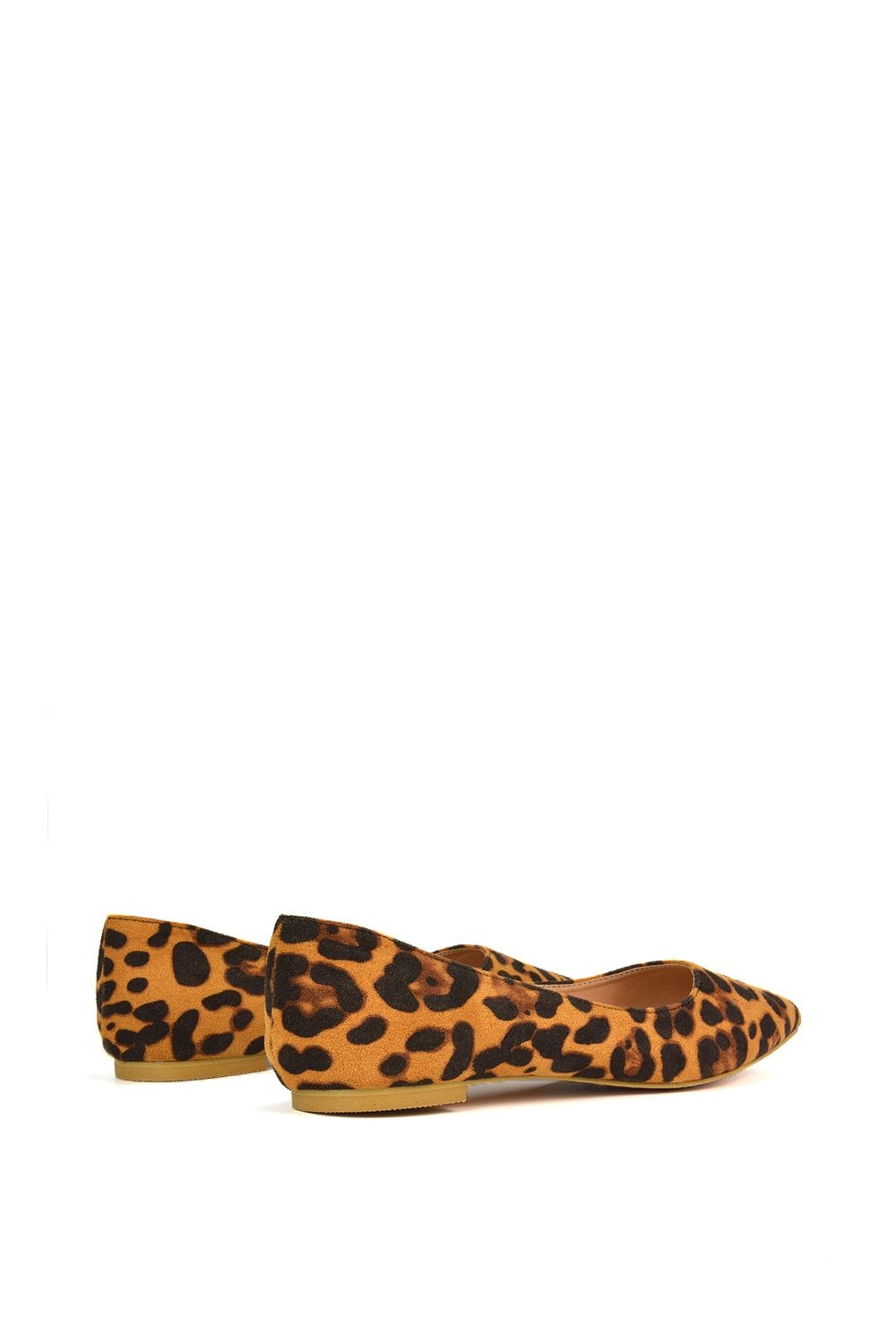 XY London 'Bubbles' Pointed Toe Slip on Flat Ballerina Pump Shoes image 6