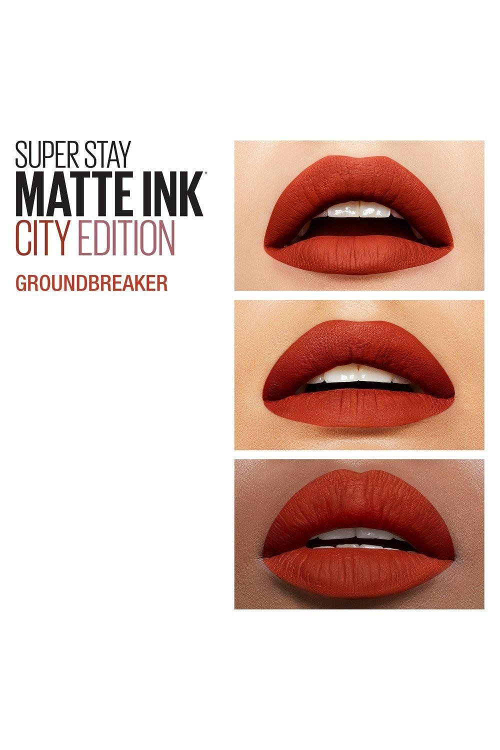 Maybelline Superstay Matte Ink Liquid Lipstick Ground Breaker image 5