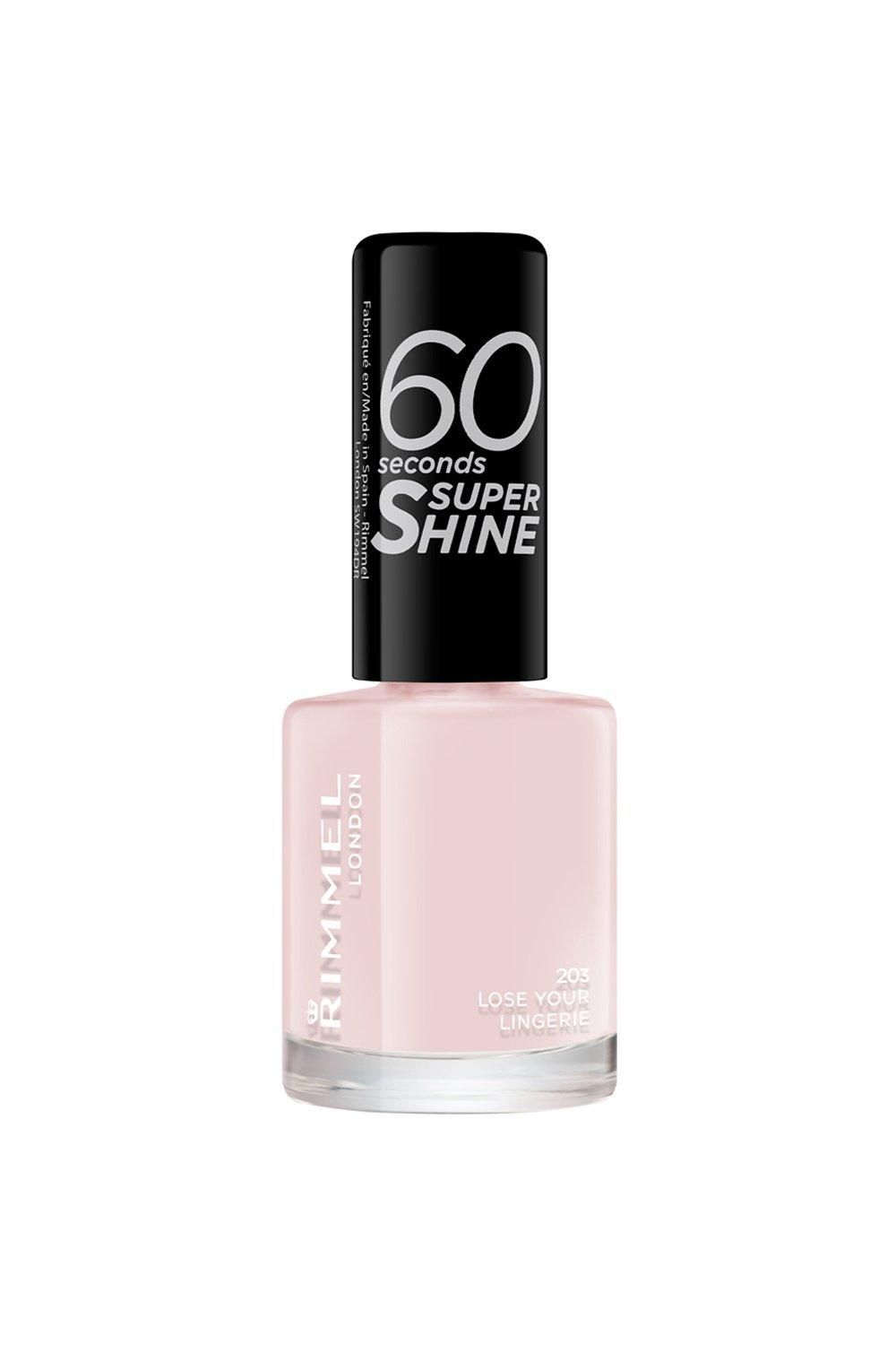 Rimmel London 60 Seconds Super Shine Nail Polish Lose Your Lingerie image 1