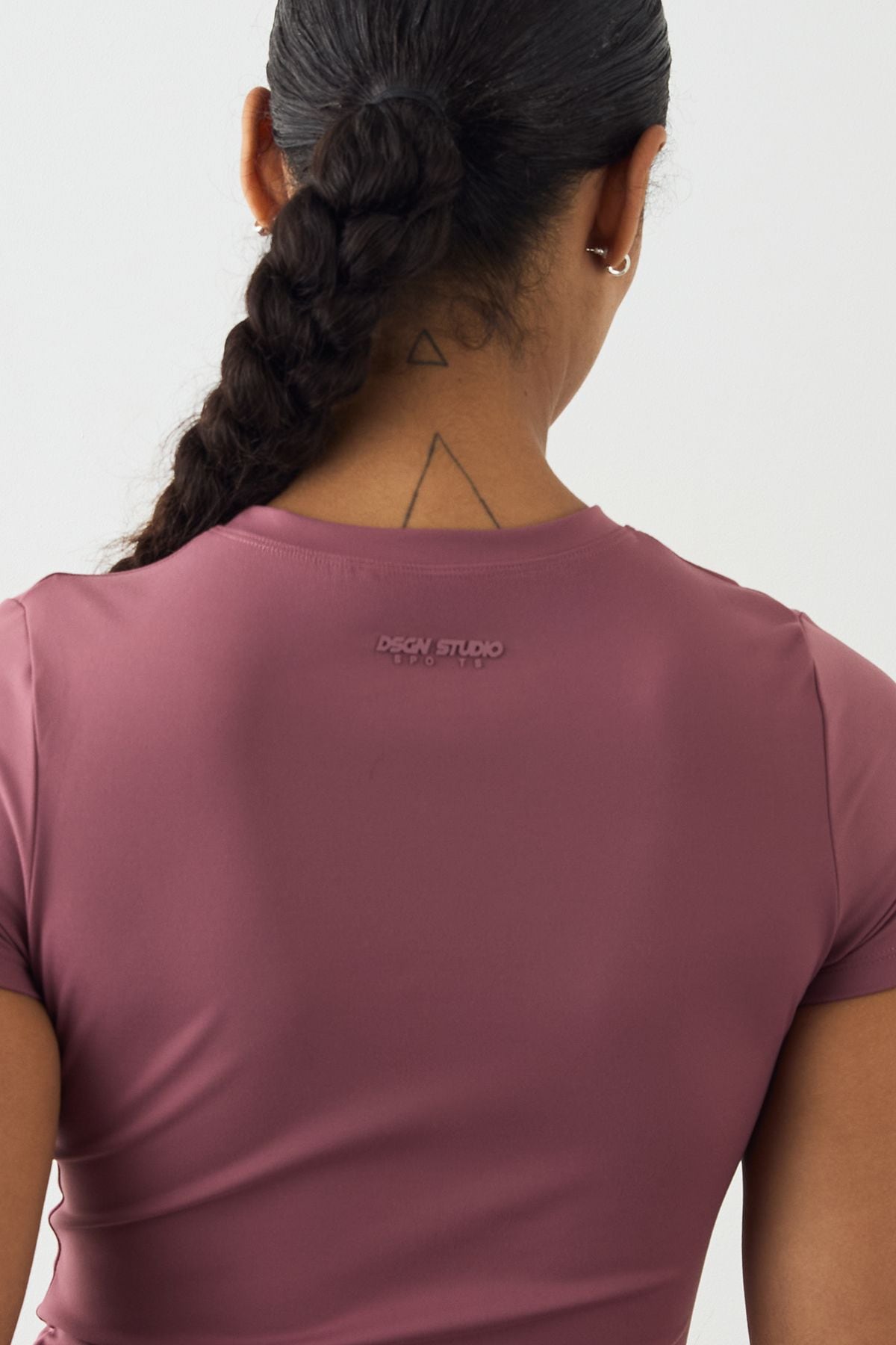 DSGN Studio DSGN Studio Ultra Sculpt Short Sleeve Top Rose image 4