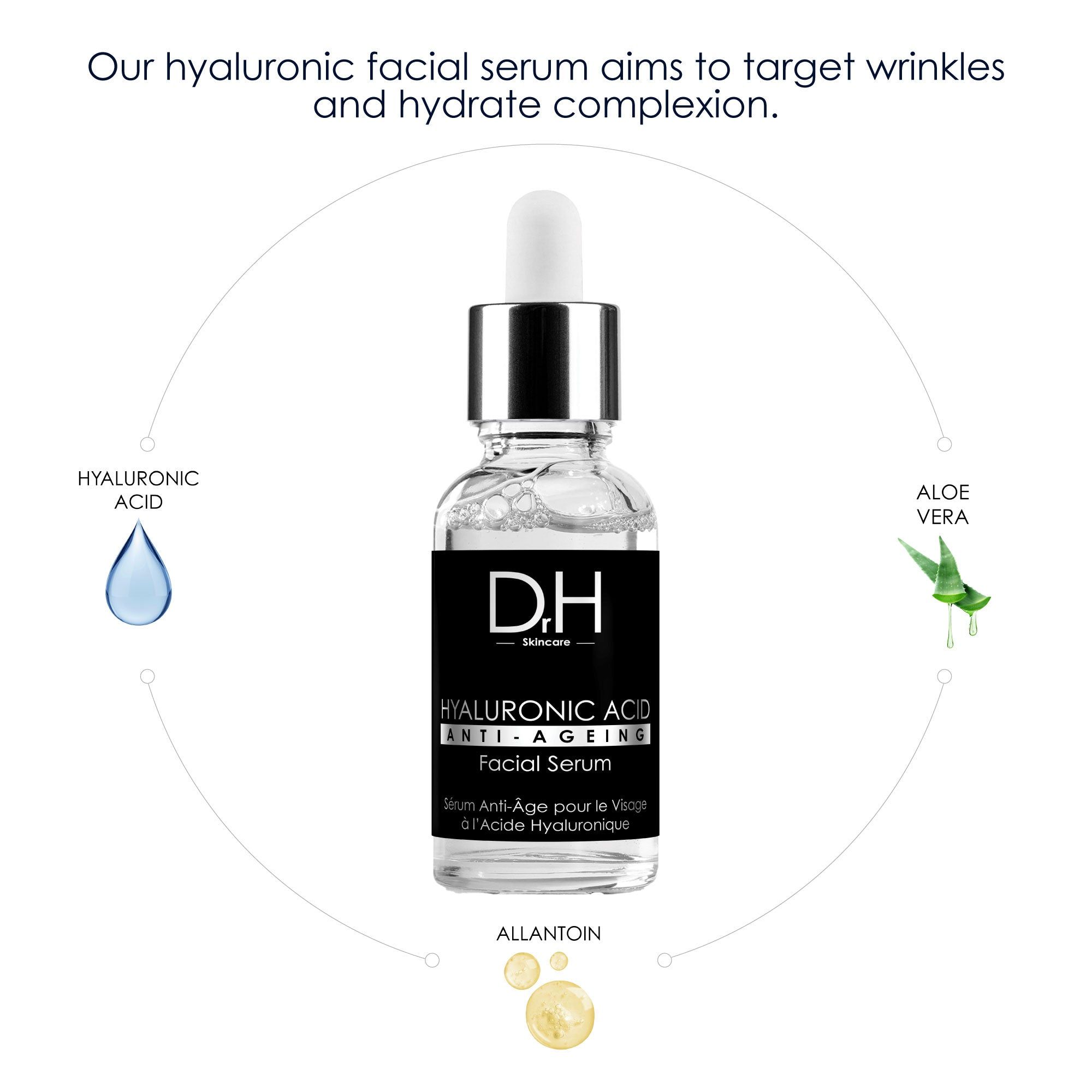 Dr H Anti-Ageing Hyaluronic Acid Facial Serum 30ml image 4