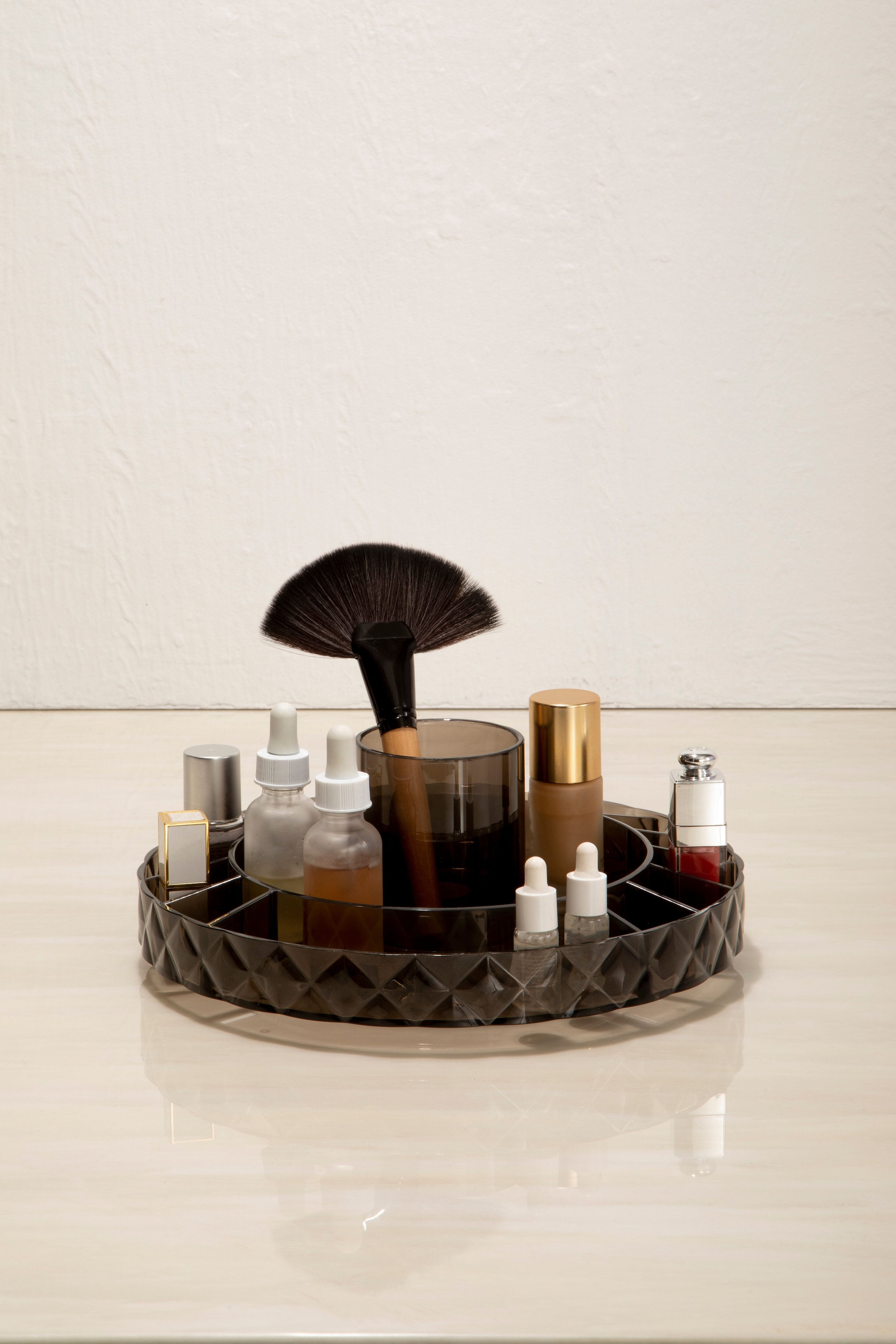 Orsina Beauty Round Revolving Cosmetics Organiser image 3