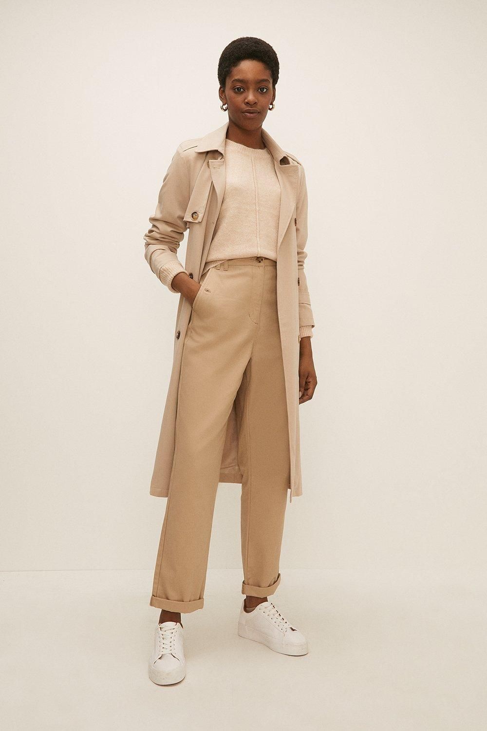 Oasis Classic Chino Trouser Sand image 1