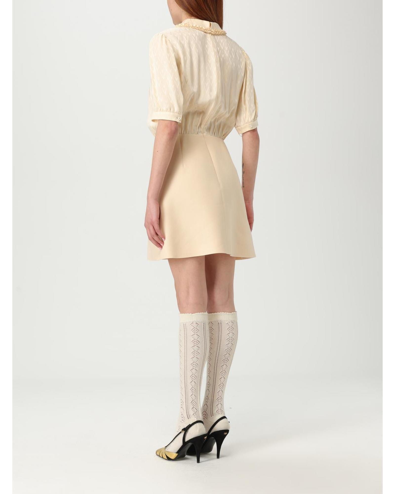 Valentino ALine Mini Dress Wo - Pink Dresses image 2