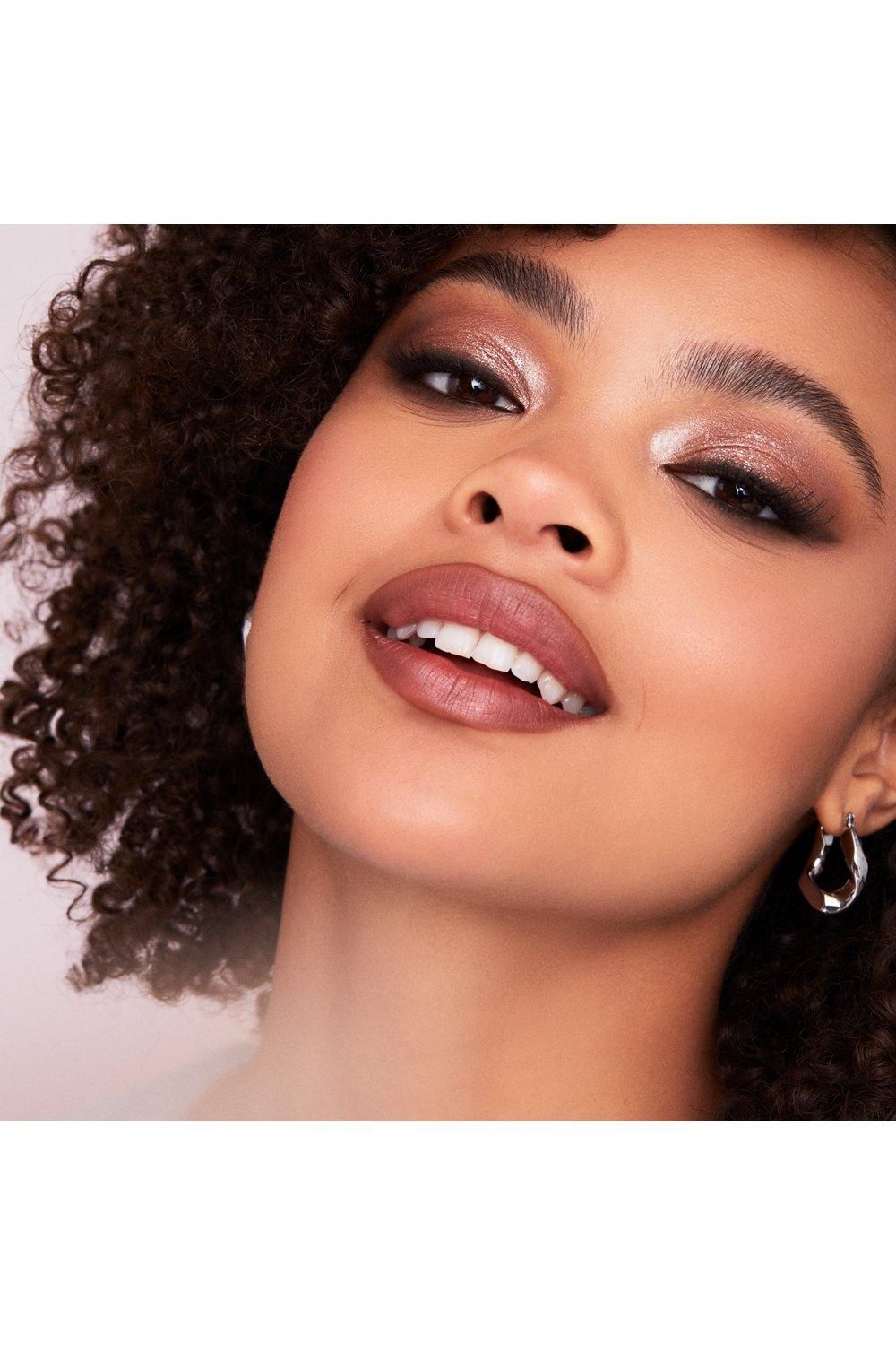 Stila Magnificent Metals Glitter & Glow Liquid Eye Shadow Rose Gold Reto image 2