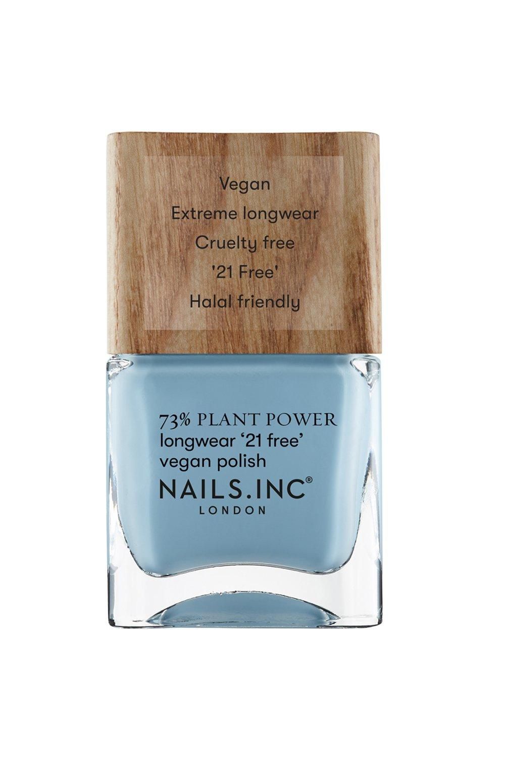 Nails Inc 73% Plant Power Vegan Nail Polish (Various Shades) Clean To The Core image 1