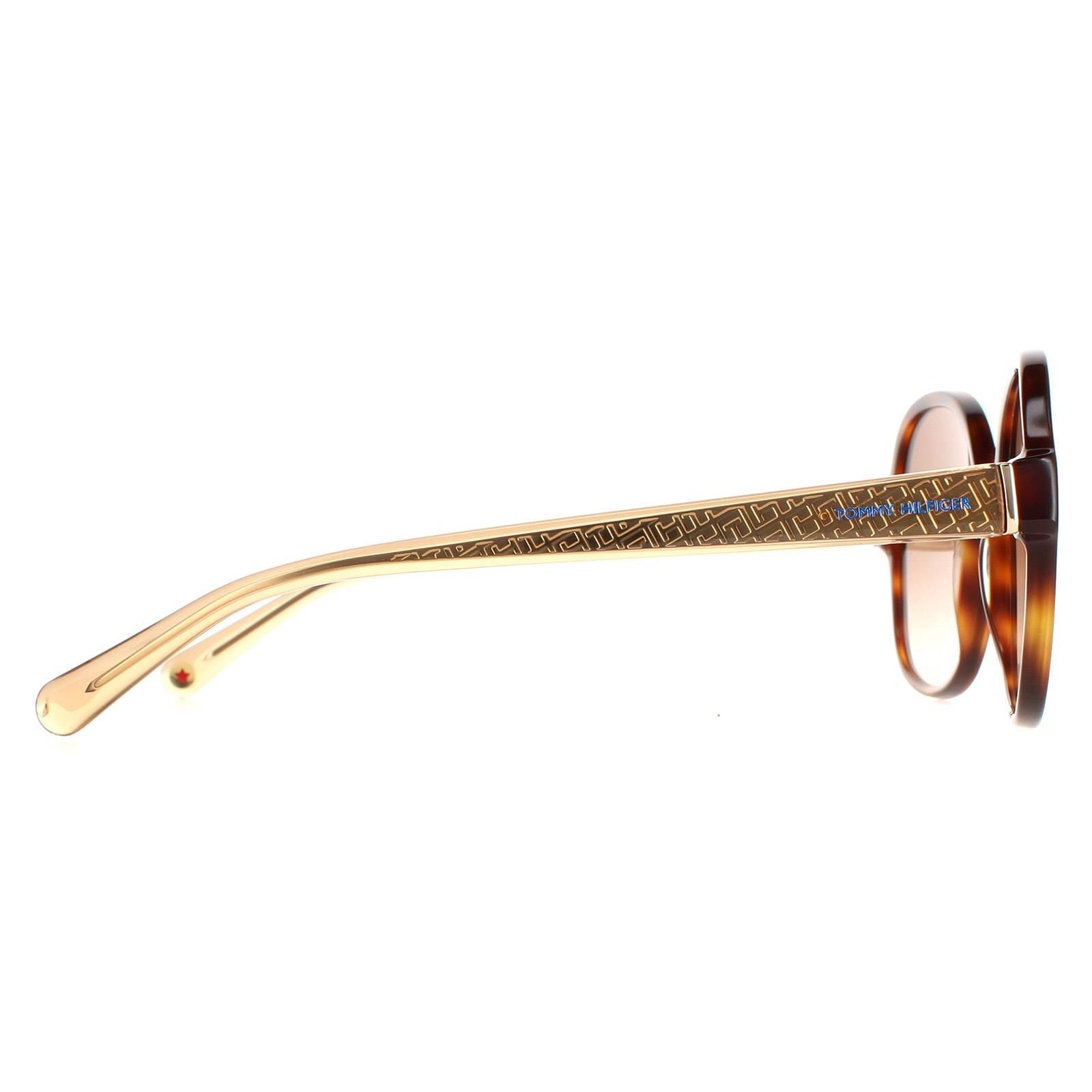 Tommy Hilfiger Round Havana Brown Gradient TH 1812/S image 4