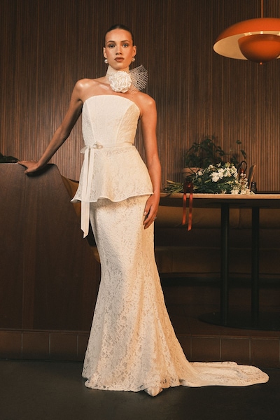 Coast Lace Bridal Maxi Skirt Ivory