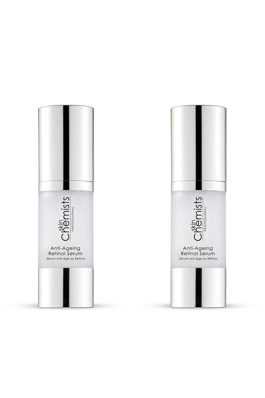 skinChemists professional Anti-Ageing Retinol Serum 30ml x 2 Duo Pack image 1