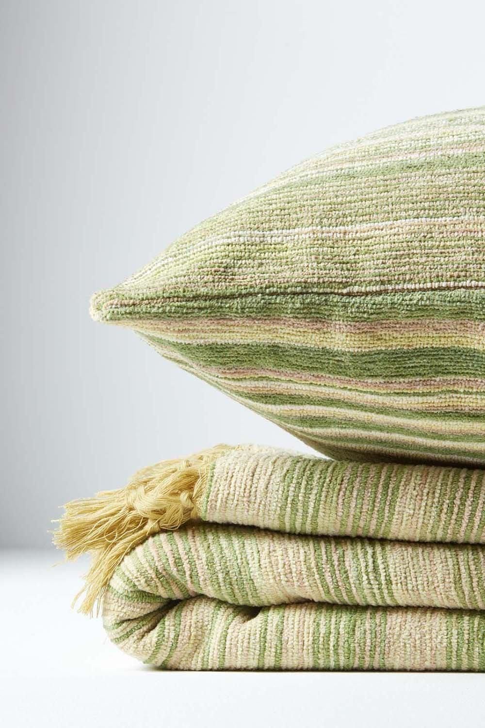 Homescapes Cotton Chenille Tie Dye Cushion Cover image 5