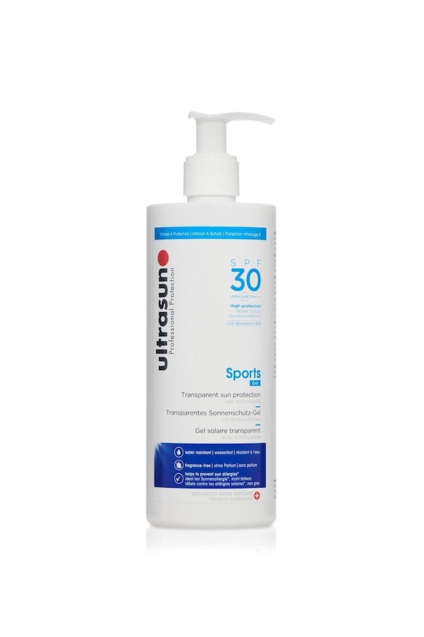 Ultrasun Sports Gel SPF30 400ml Multi