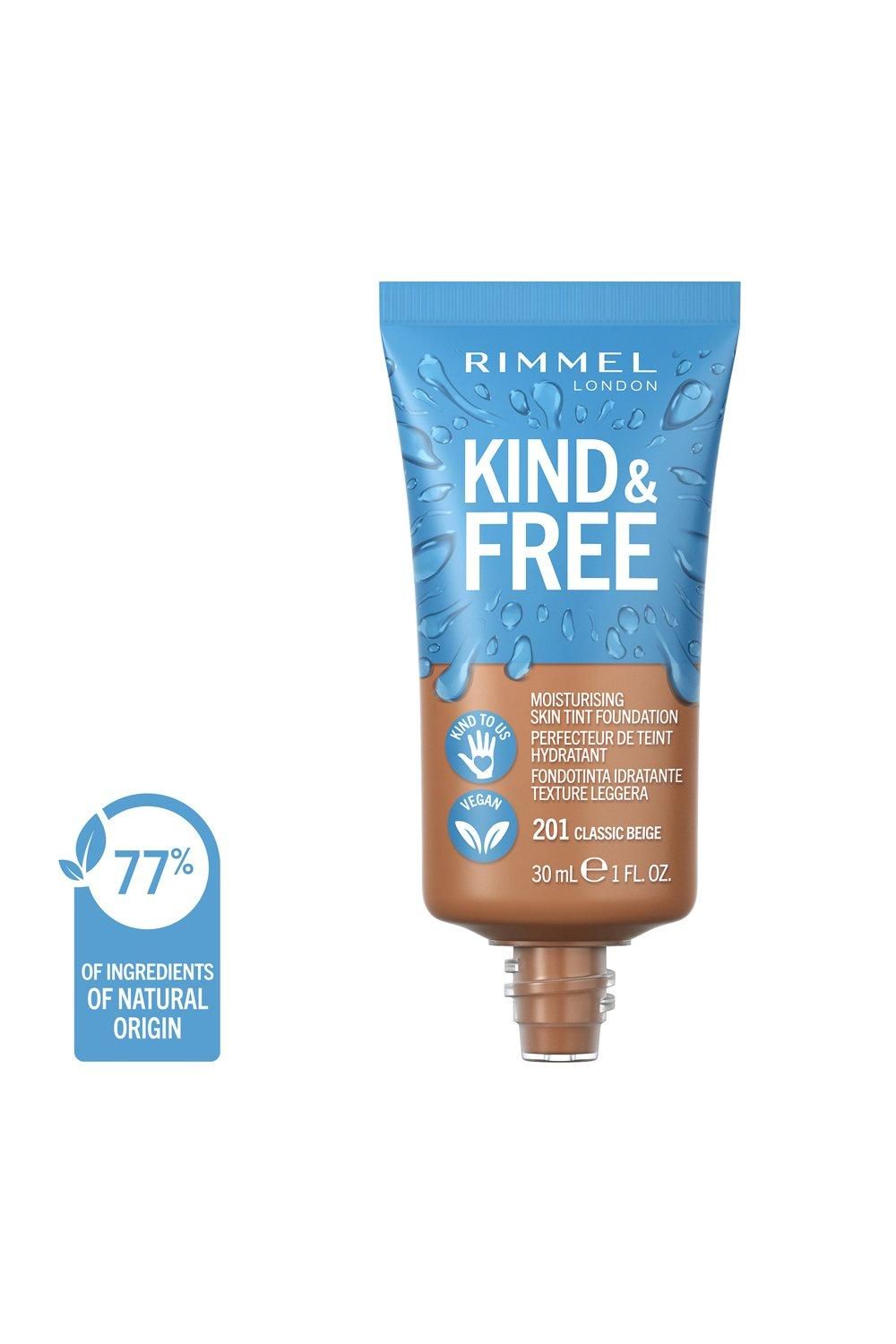 Rimmel London Kind & Free Moisturizing Skin Tint Foundation 201 Classic Beige image 2