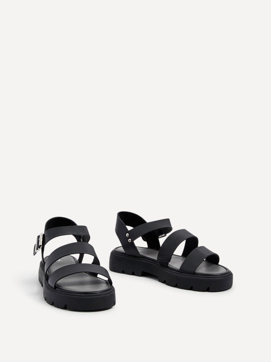 Linzi Ramona Black Gladiator Sandals image 3