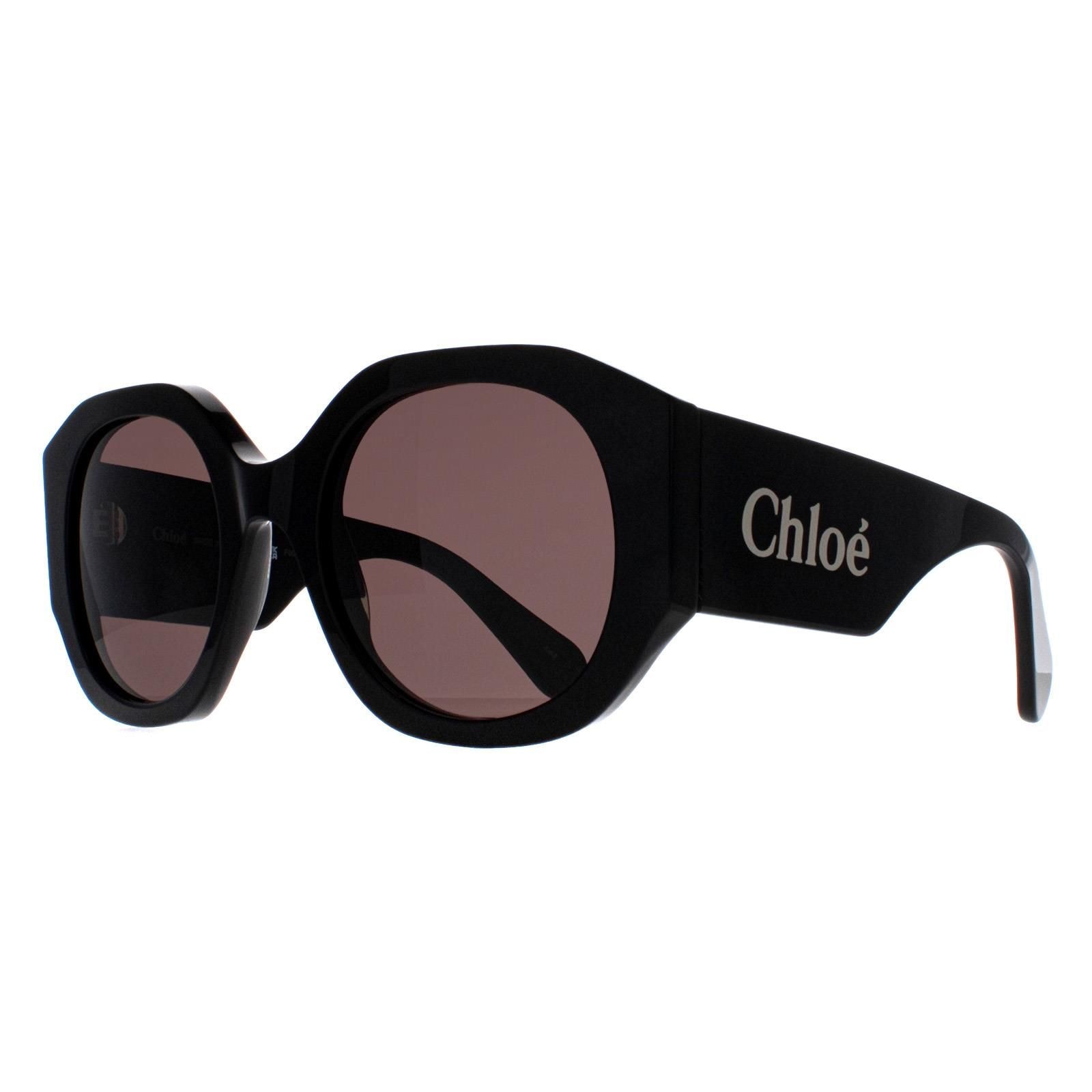 Chloe Round Black Grey CH0234S image 2