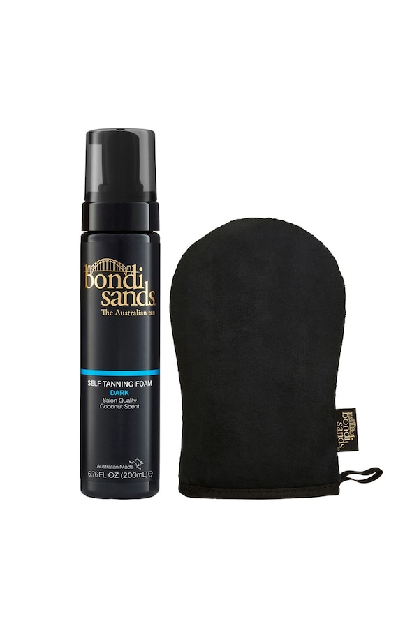 Bondi Sands Self Tanning Foam & Application Mitt Set Dark
