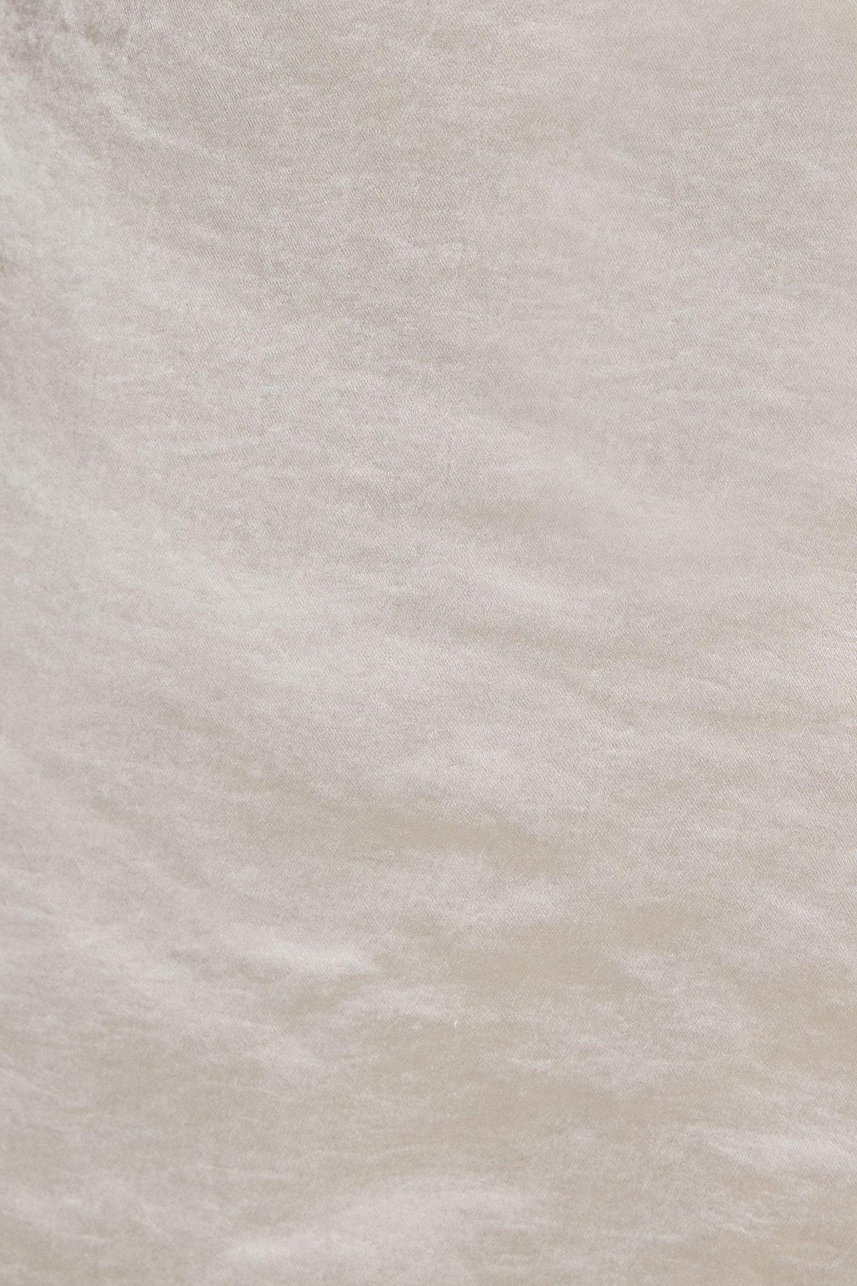 NastyGal Textured Satin Asymmetric Tie Plunge Mini Dress Champagne image 5