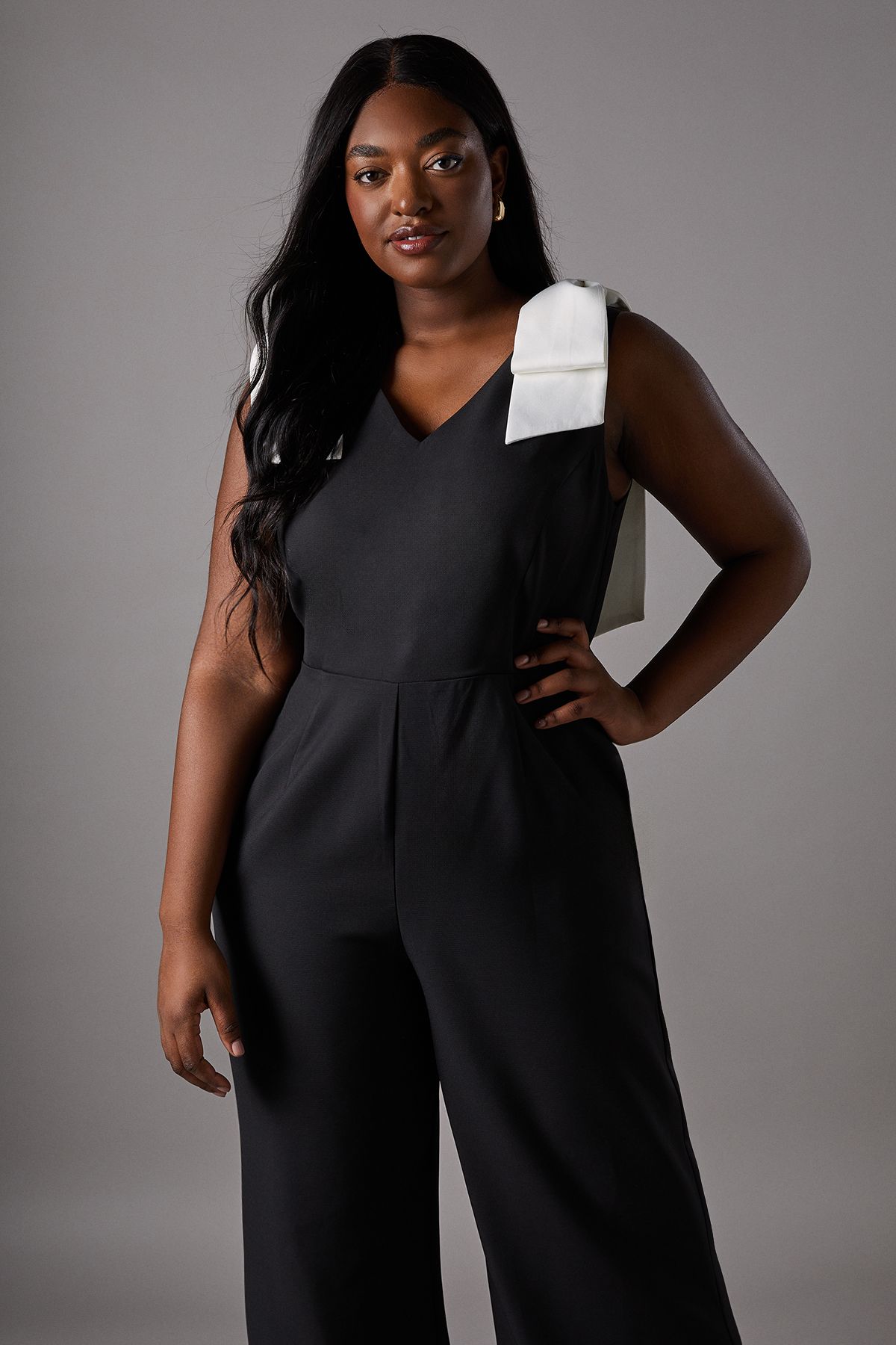Coast Plus Mono Bow Jumpsuit Mono image 2