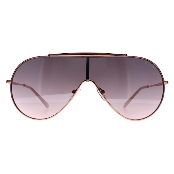 Guess Shield Rose Gold Silver Mirrored GF0370