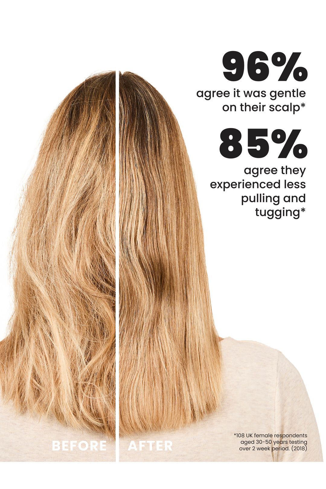 Tangle Teezer Fine and Fragile Detangling Hairbrush - Mint Violet Green image 6