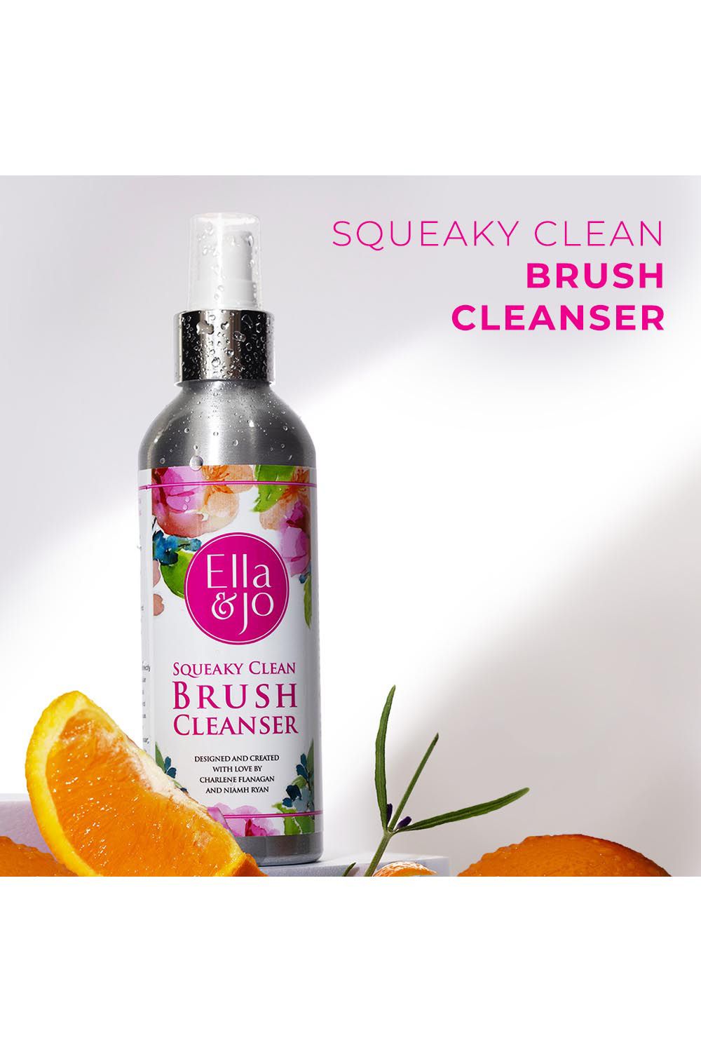 Ella & Jo Cosmetics Squeaky Clean Brush Cleanser 200ml Multi image 3