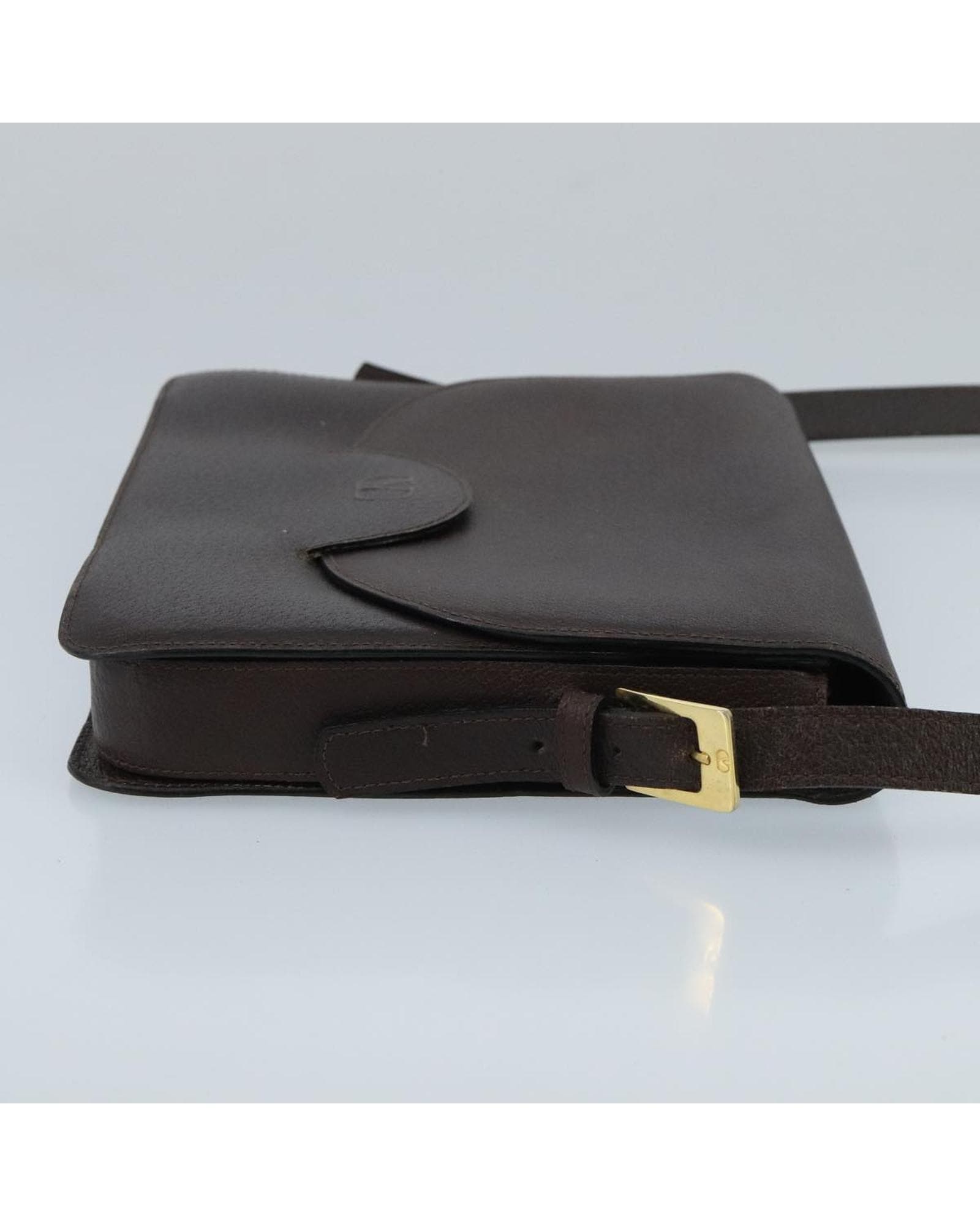 Valentino Preloved Leather Shoulder Bag Wo - Brown image 3