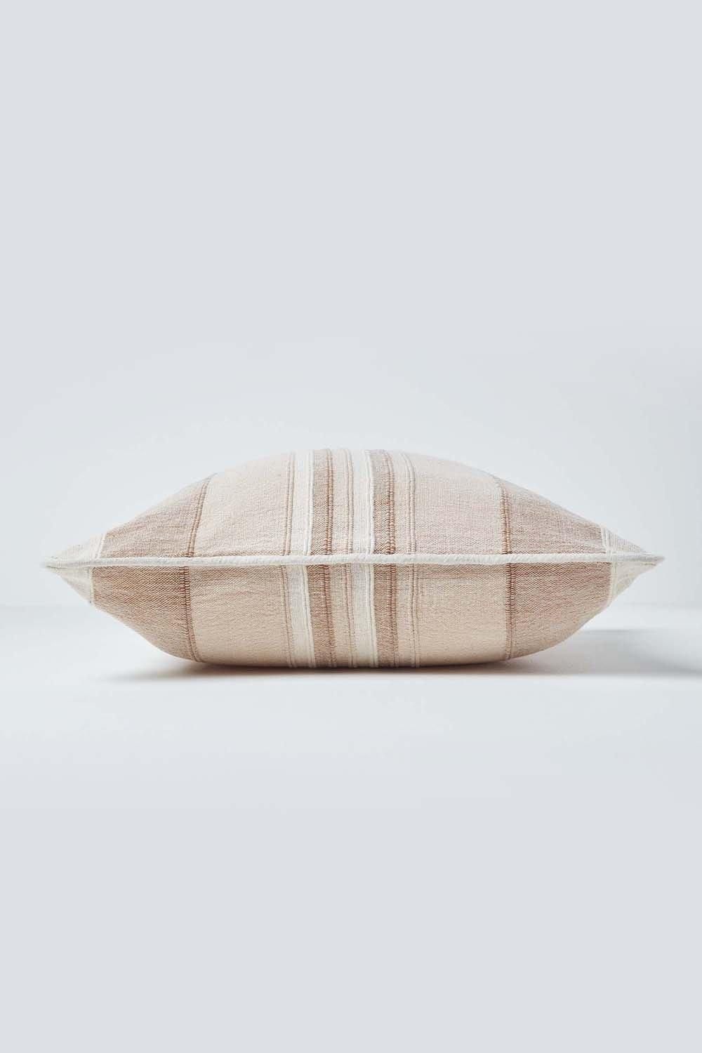 Homescapes Cotton Striped Morocco Cushion Cover image 2
