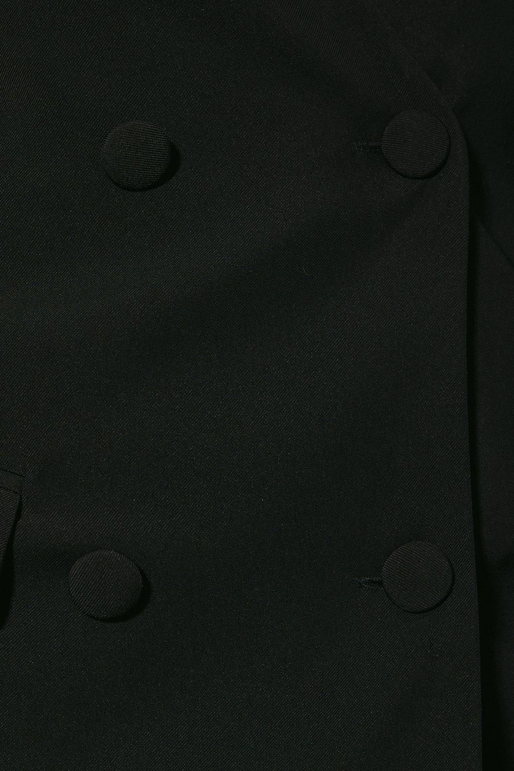 MissPap Tailored Double Breasted Boxy Blazer Playsuit Black image 5