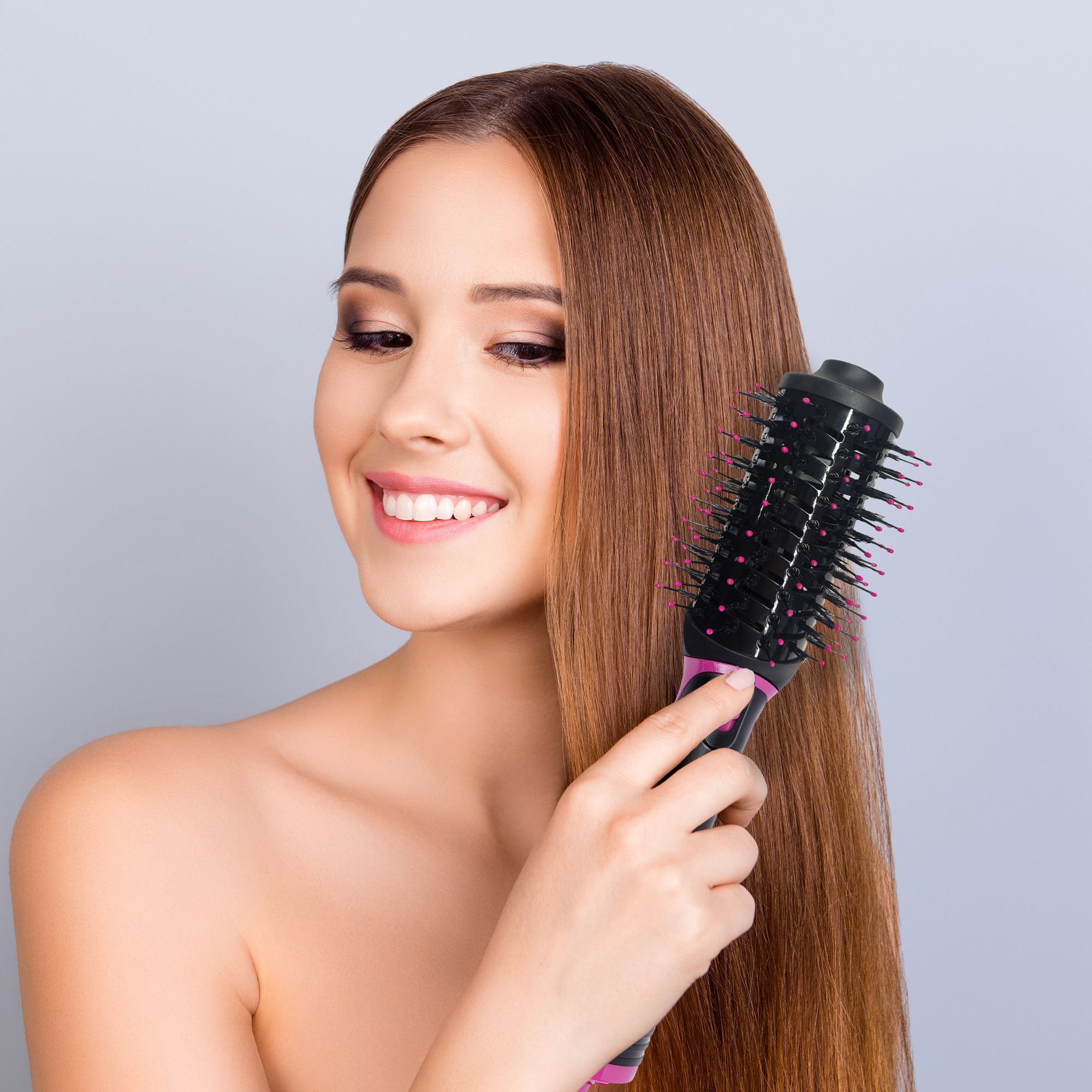 Alivio 4 in 1 Professional Hair Dryer Hair Styler Volumizer - Black image 2