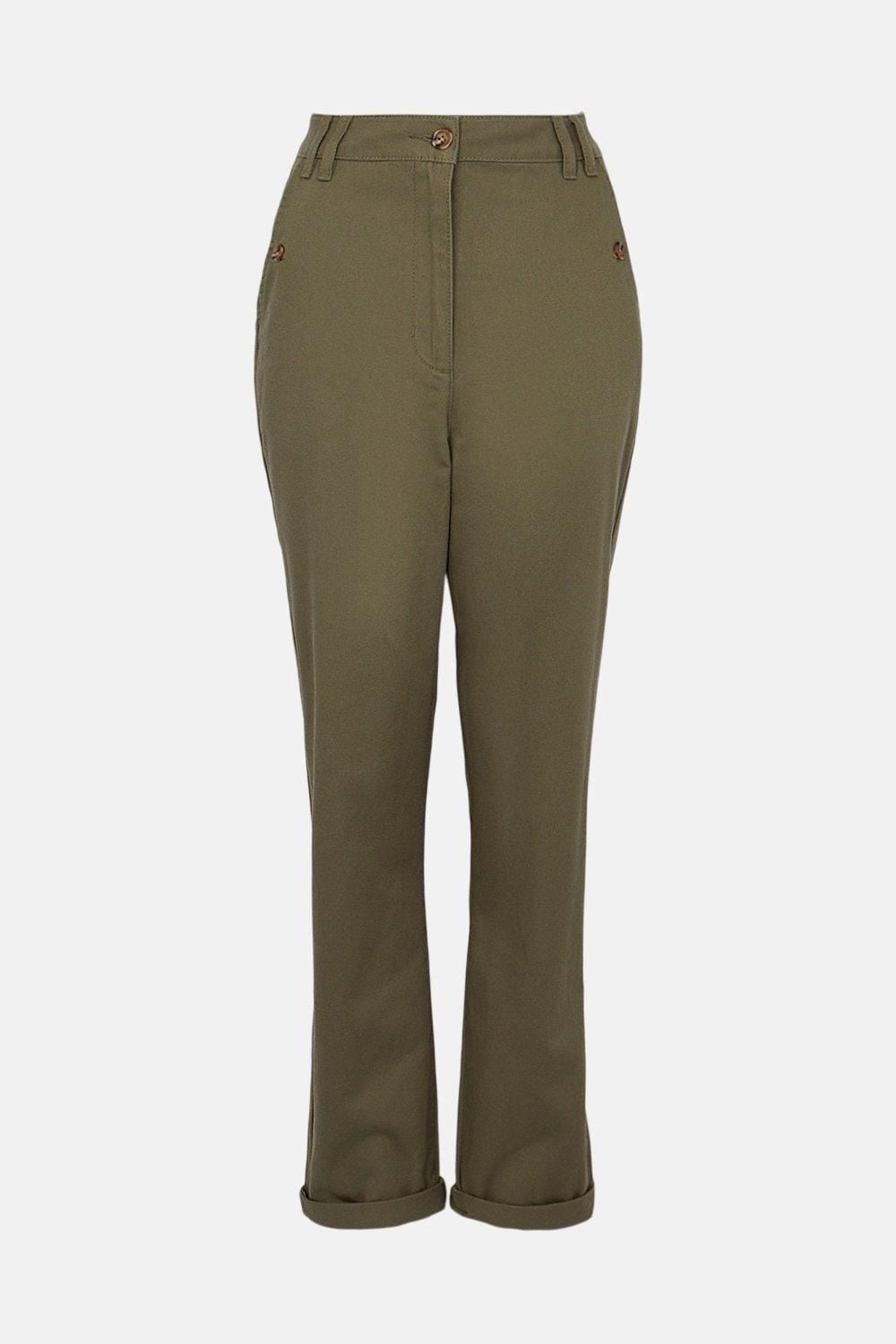 Oasis Classic Chino Trouser Khaki image 4