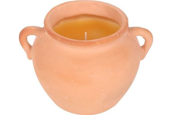 KDMD Terracotta Urn Candle image 2