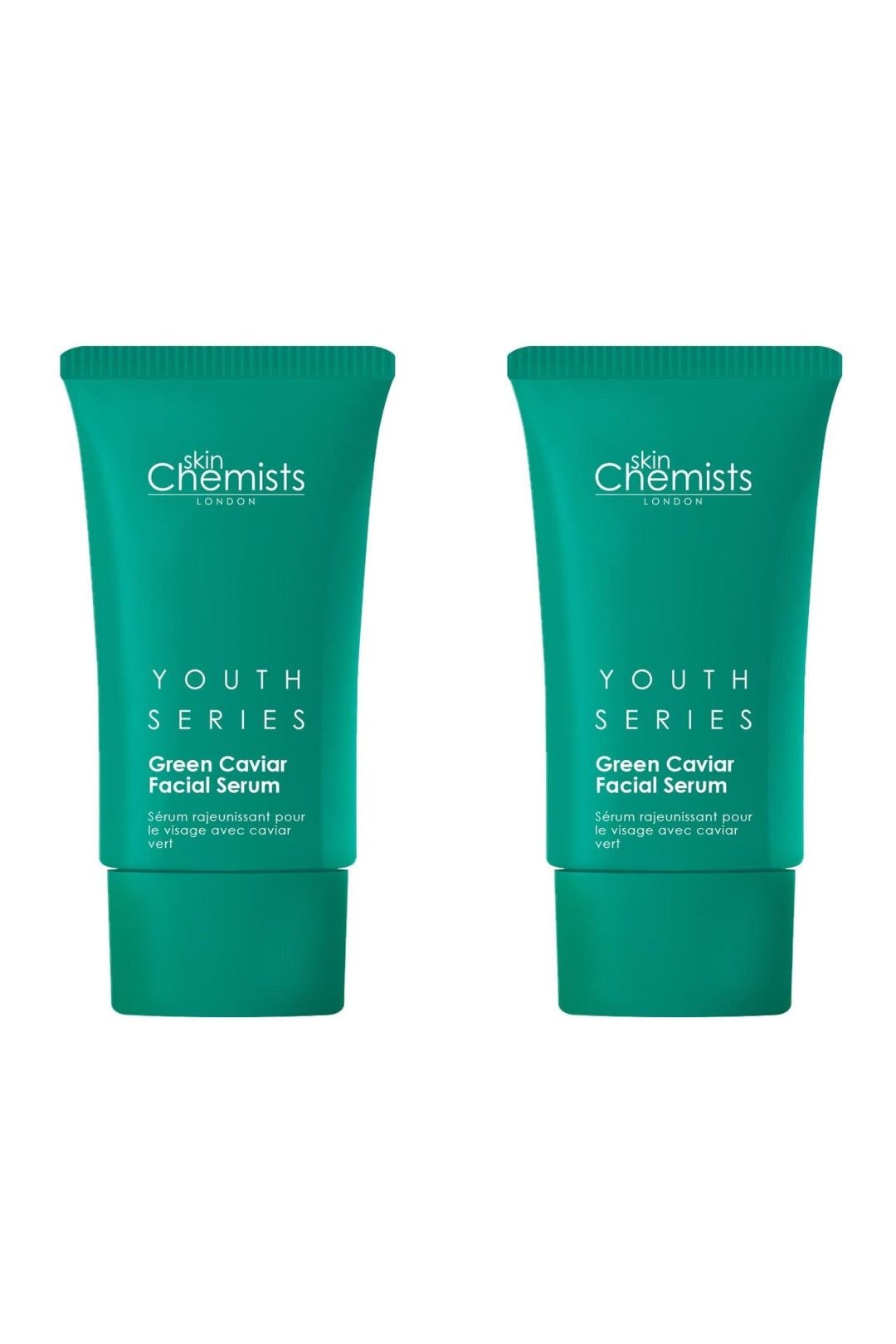 skinChemists Youth Series Green Caviar Facial Serum 30ml x 2 Duo Set image 1