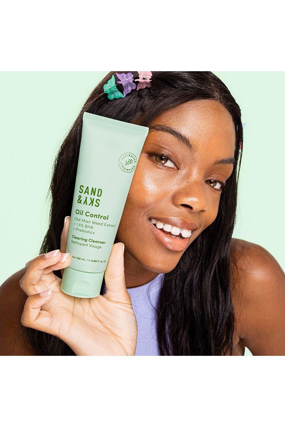 Sand & Sky Oil Control - Clearing Cleanser 120ml Multi image 5