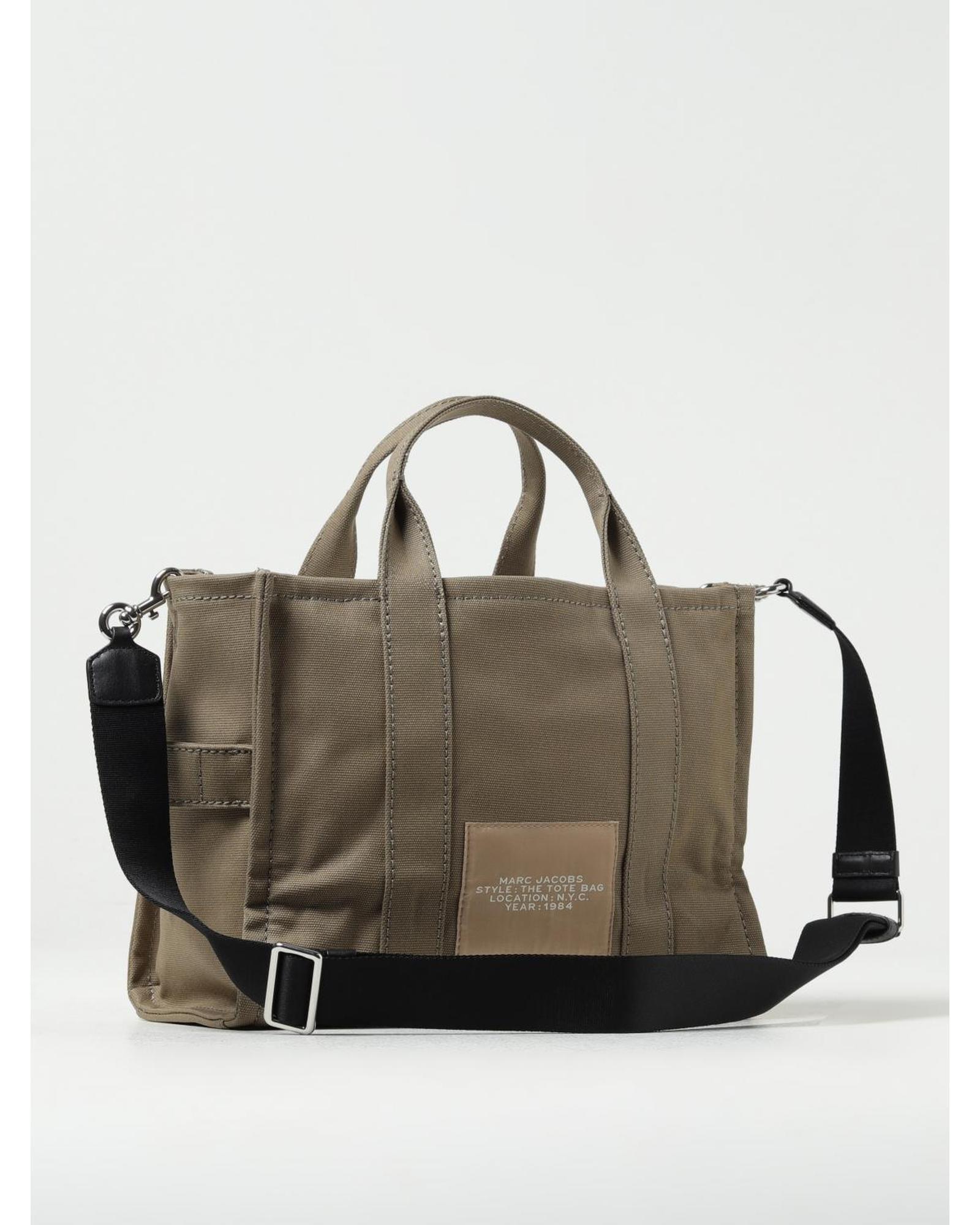 Marc Jacobs Tote Bag Canvas Handbag Wo - Green image 2