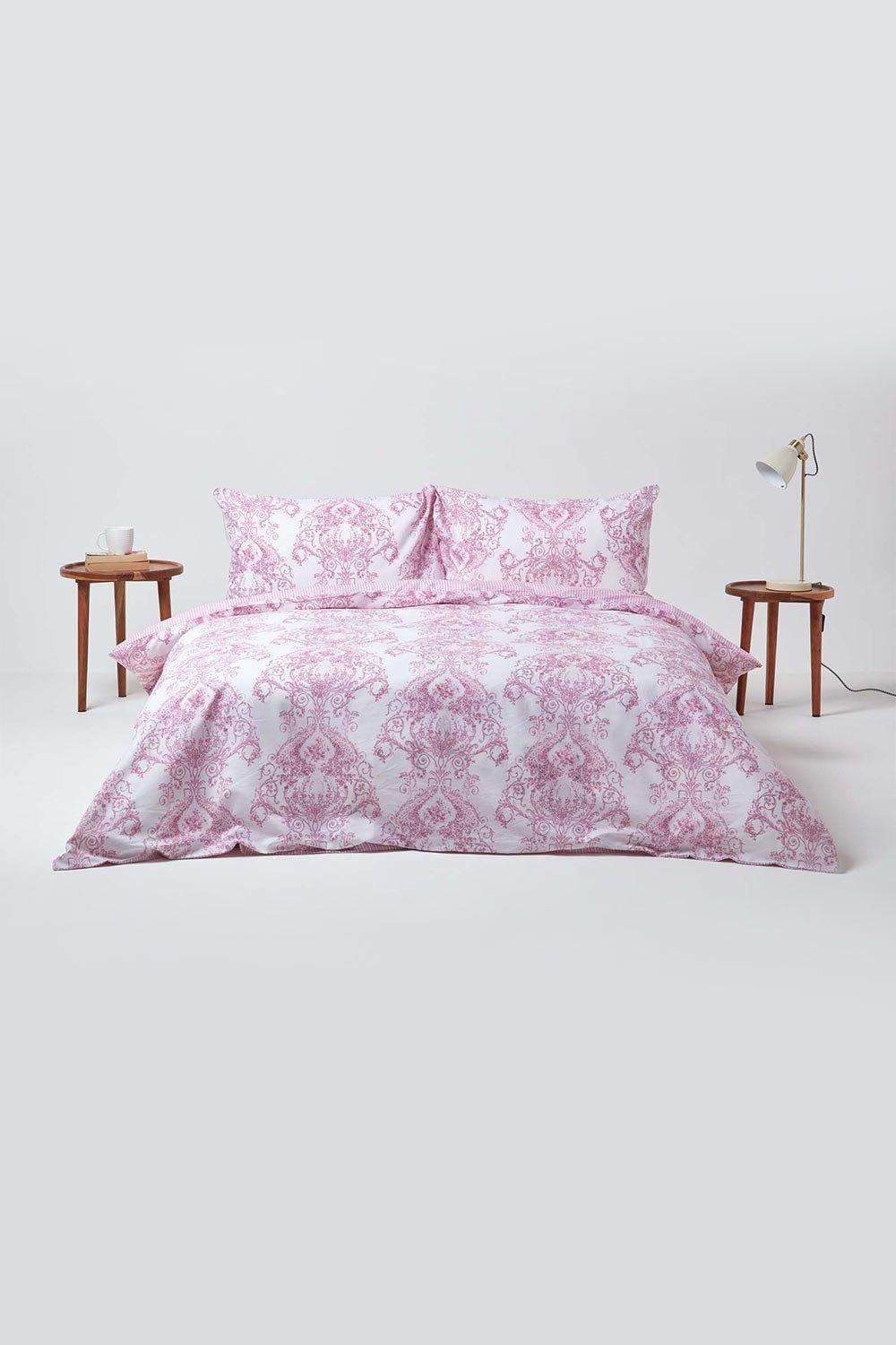 Homescapes French Toile Patterned Duvet Cover Set image 3