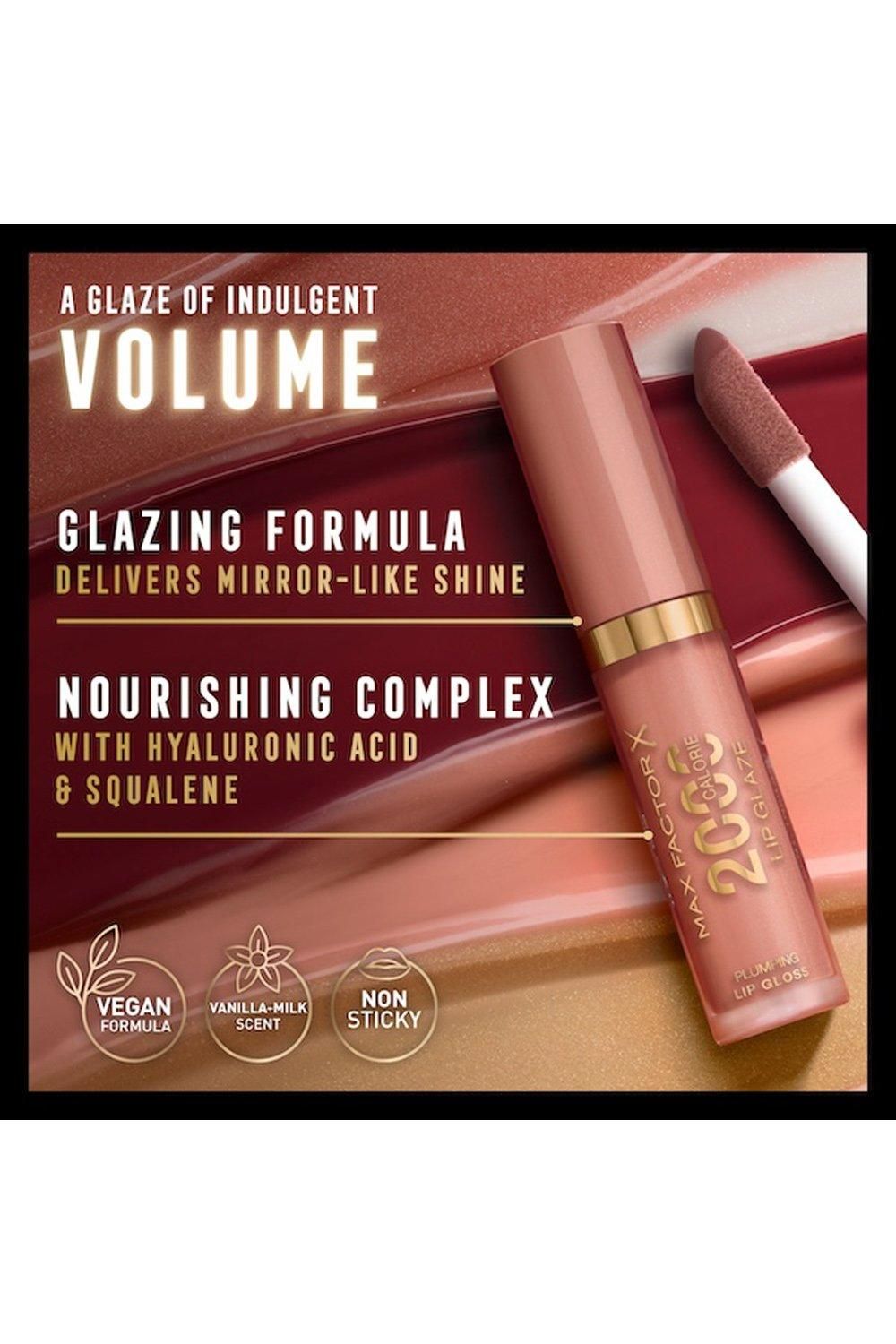 Max Factor 2000 Calorie Lip Glaze Gloss 4.4ml Honey Creme image 4