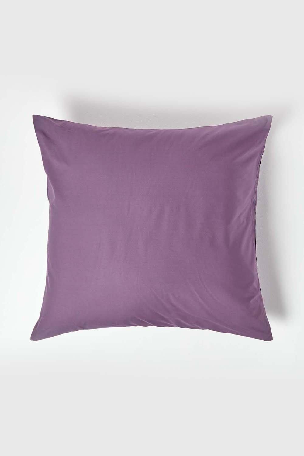 Homescapes Continental Egyptian Cotton Pillowcase 200 TC, 80 x 80 cm image 1